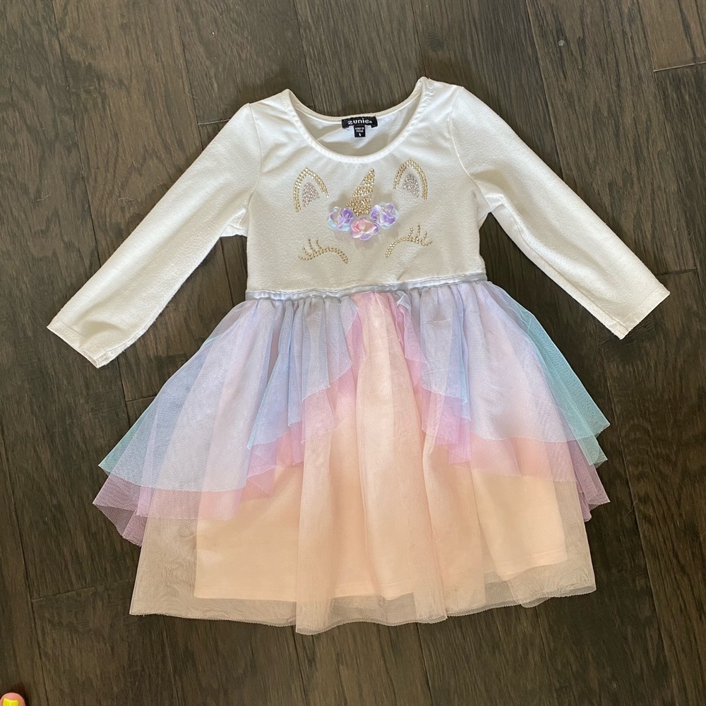 Zunie Unicorn Tutu dress